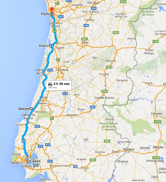 Fly Drive Lissabon naar Porto via de kustroute 18